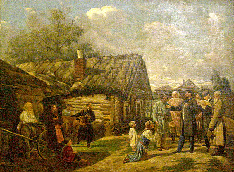 Sbor nedoimok by Vasiliy Pukirev.